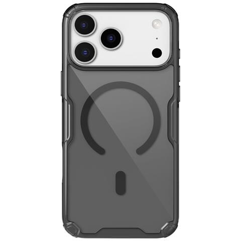 Cover per iPhone 17 Pro - TPU+PC, Trasparente, MagSafe - Foto 1