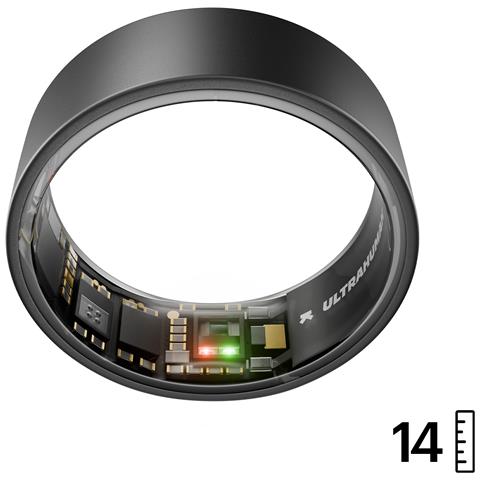 Ring AIR - Monitor del sonno e dell'attività fisica, anello intelligente per uomo e donna, nessuna spesa per l'app per le funzioni standard, durata della batteria fino a 6 giorni (taglia 13) - Foto 1
