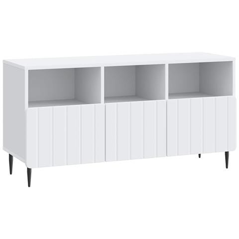 Mobile TV Bianco 102 x 34,5 x 50 cm Legno ingegnerizzato - Foto 1