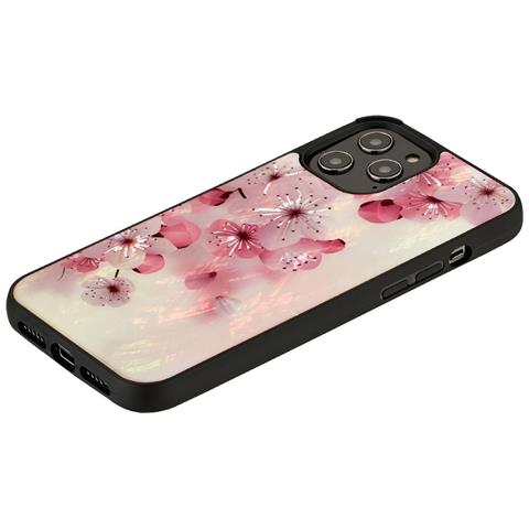 Custodia Per Apple Iphone 12 Pro Max Con Motivo Di Fiori Di Ciliegio - Foto 1