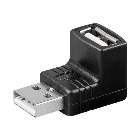 Adattatore Usb 2.0 Angolato Maschio / Femmina - Foto 1