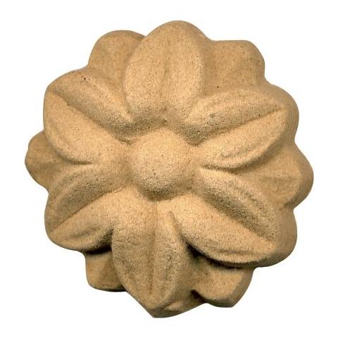 Fregio per Mobili in Pasta di Legno finitura Grezza Ø 40 mm art. 03.4843 2pz - Foto 1