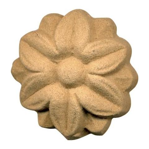 Fregio per Mobili in Pasta di Legno finitura Grezza Ø 40 mm art. 03.4843 2pz - Foto 2