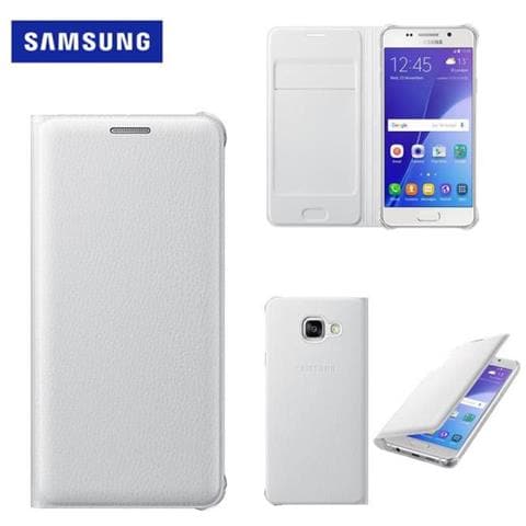 Flip Wallet bianco per Galaxy A5 2016 - Foto 2