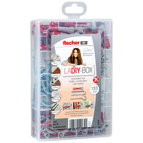 541507 ancoraggio a vite e tassello 80 pz Kit di viti e tasselli a muro - Foto 1