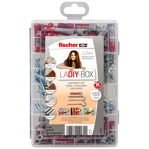 541507 ancoraggio a vite e tassello 80 pz Kit di viti e tasselli a muro - Foto 5