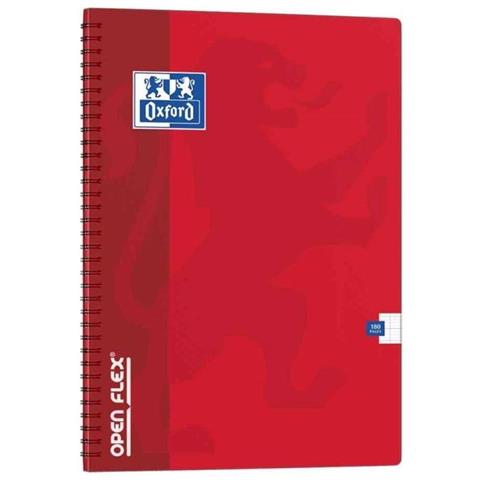 Quaderno Openflex Rel. Integrale 240 x 320 100p. / 50 fogli 90 g / m², Rigatura, Colori Assortiti - set Di 5 - Foto 1