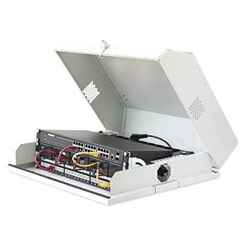 I-CASE FL-09-WHT2 - Armadio a muro 19'' Flat 9 Unità Bianco RAL9016 - Foto 1