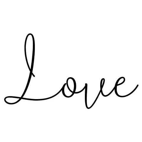 Timbro In Legno Love 3,7 X 5,3 Cm - Foto 1