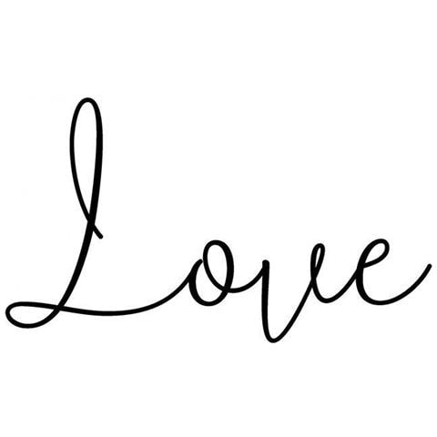 Timbro In Legno Love 3,7 X 5,3 Cm - Foto 2