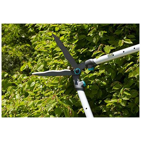 TeleCut, Turchese, Il Nero, Lunghezza Lama: 23 cm Manico in plastica con prolunga - Foto 3