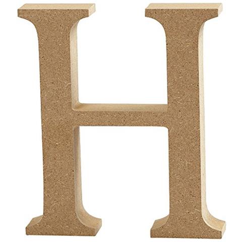 Lettera, H: 8 Cm, Mdf, H, 1 Pezzo - Foto 2