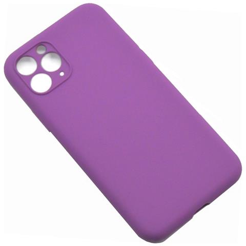 Custodia Tpu Silicone Lite Cover Soft-case Per Apple Iphone 11 Pro Purple - Foto 1