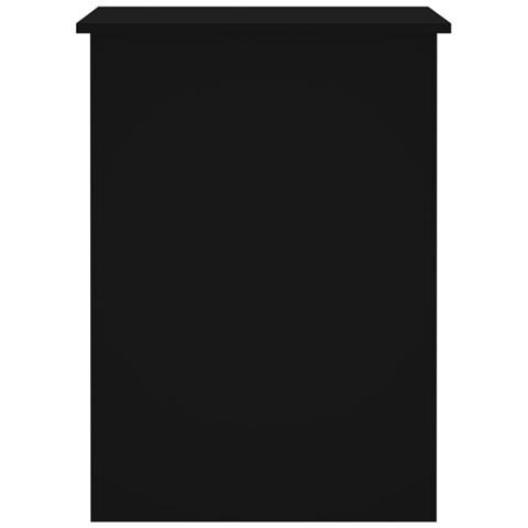 Scrivania Nera 100x55x75 Cm In Legno Multistrato - Foto 2