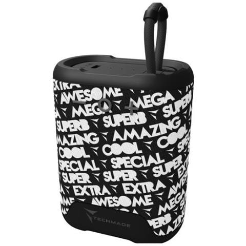 Casse Compact Bluetooth My Speaker M350 Senza Filo con Pattern Nera - Foto 1