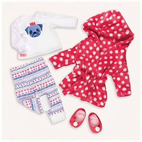 By Battat - Pigiama Deluxe Snuggle Up - Giocattoli, Vestiti E Accessori Per Bambole Da 18 Pollici - Dai 3 Anni In Su - Foto 1