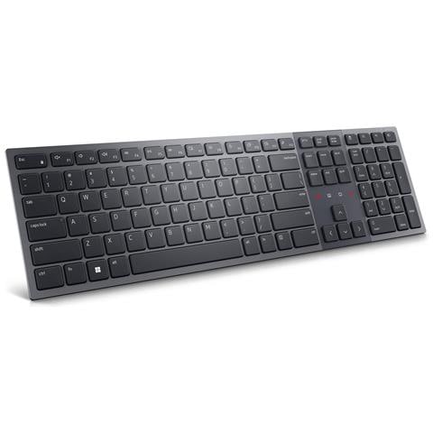 Tastiera Wireless KB900-GR-GER  (Layout Tedesco) Colore Grafite - Foto 1