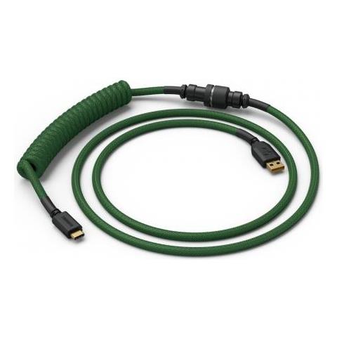 Pc Gaming Race Coiled Verde 1,37 M Usb Tipo A, Usb Tipo-c - Foto 1