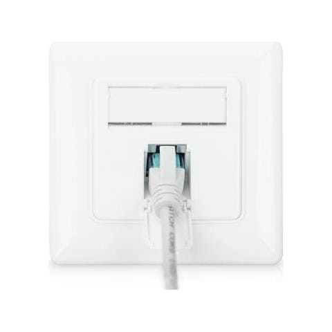 Presa Di Rete Cat 6a Ea, Compatibile Con Vari Design, Schermata, A Incasso - Foto 2