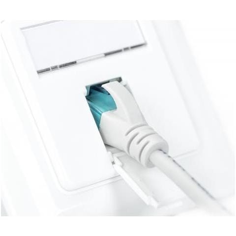 Presa Di Rete Cat 6a Ea, Compatibile Con Vari Design, Schermata, A Incasso - Foto 3