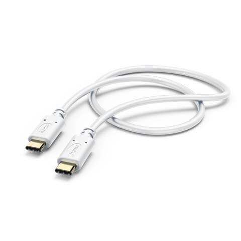 Hama 00201592 Cavo Usb Usb 2.0 1,5 M Usb C Bianco (hama Usb-c To Usb-c Quick Charging Cable, Usb 2.0, 1.5 Metre, White) - Foto 2