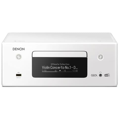RCD-N11DAB Lettore CD HiFi Bianco - Foto 1