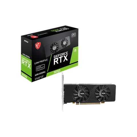 GeForce RTX 3050 LP 6G OC 6 GB GDDR6 PCI Express 4.0 2 x Ventola - Foto 1