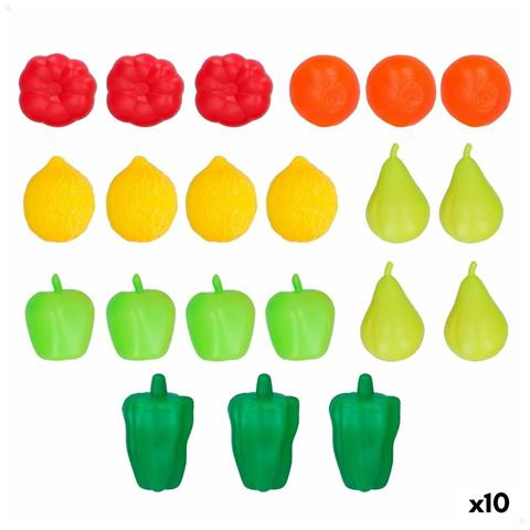 Set Di Alimenti Giocattolo Colorbaby 21 Pezzi (10 Unità) - Foto 1