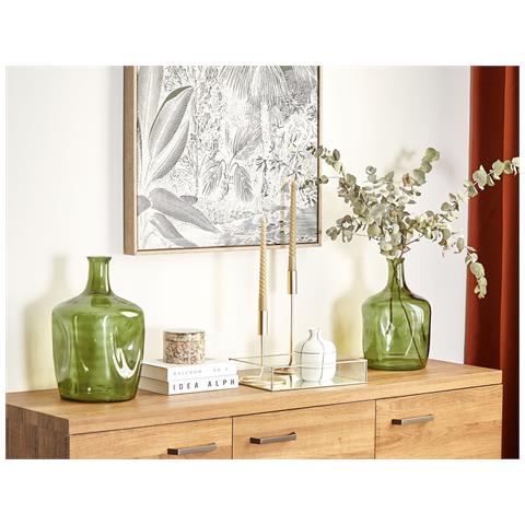 Vetro Vaso Da Fiori 35 Verde Kerala - Foto 1