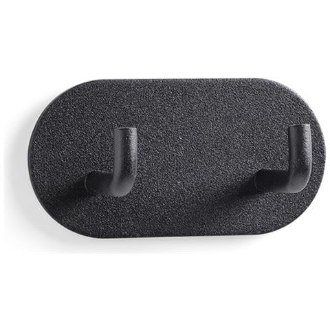 Ganci A Muro Appendiabiti Per Bagno Cucina Confezione Da 4 Black - Foto 3