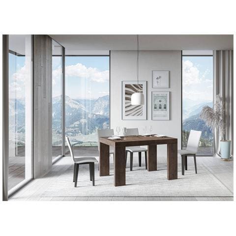 Tavolo Allungabile 90x130/234 Cm Roxell Premium Noce - Foto 4