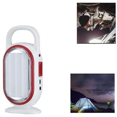 Lampada Emergenza Led Ricaricabile Lavoro Portatile Energia Campeggio Te-b0056 - Foto 1