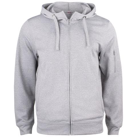 Basic Active Hoody Full Zip Grigio Melan L - Foto 1
