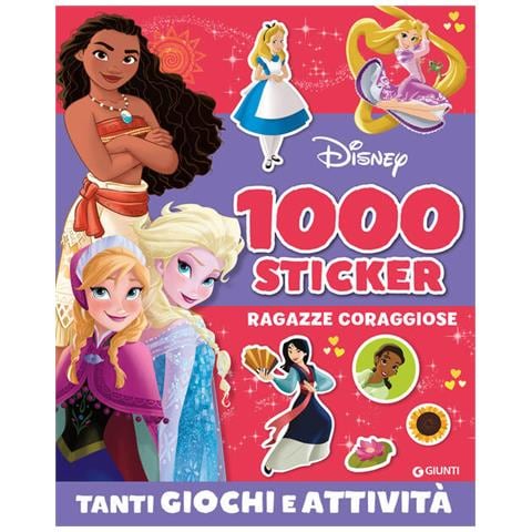 Ragazze Coraggiose. 1000 Sticker Disney. Tanti Giochi E Attivita - Foto 1