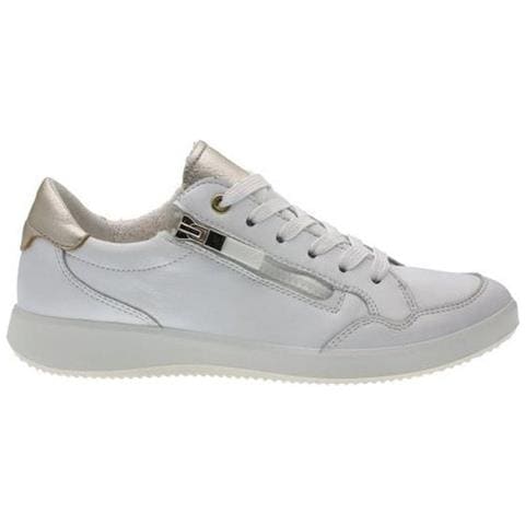 Roma Loafers Mocassino Pelle Scarpe Donna Bianco Eu 36, 12-23901-04 - Foto 2