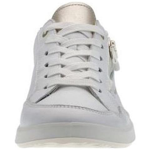 Roma Loafers Mocassino Pelle Scarpe Donna Bianco Eu 36, 12-23901-04 - Foto 3