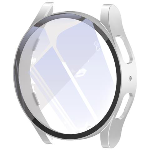 Custodia Protettiva Per Samsung Watch 7 Con Protezione Per Lo Schermo Integrata Silver 44mm - Foto 1