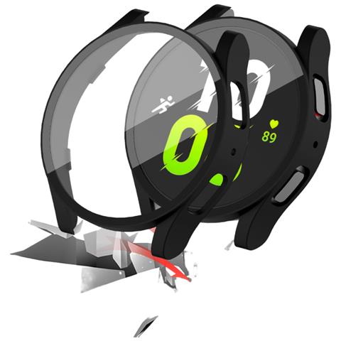 Custodia Protettiva Per Samsung Watch 7 Con Protezione Per Lo Schermo Integrata Silver 44mm - Foto 3