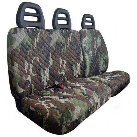 Coprisedili Per Furgoni Tg. Sp23 Tess. Poliestere Trapuntato Mimetic - Foto 1