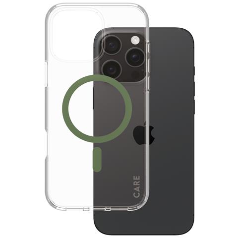 CARE by PG Green MagS iPhone16 6.9 Pro custodia per cellulare Cover Trasparente - Foto 1