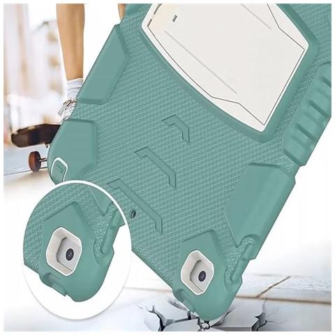 Custodia Resistente Verde Con Supporto Per Samsung Galaxy Tab A8 - Protezione E Stile! - Foto 2
