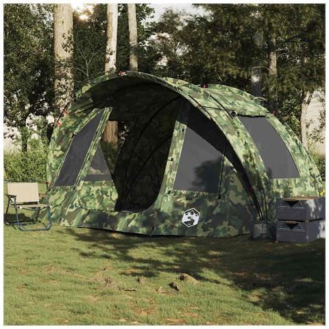 Tenda da Pesca per 2 Persone Mimetica Impermeabile - Foto 2