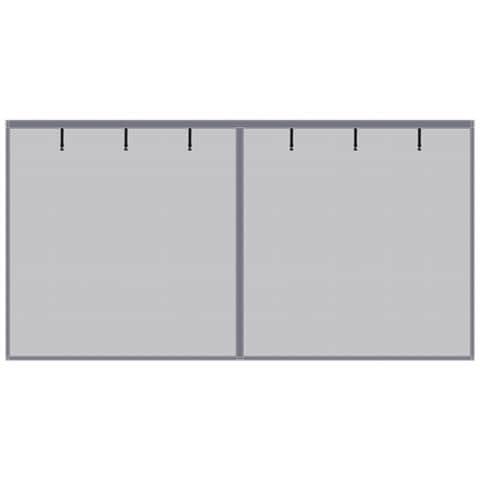 Tenda Zanzariera Magnetica In Fibra Di Vetro Per Garage - Installazione Semplice Senza Fori Grey L - Foto 1