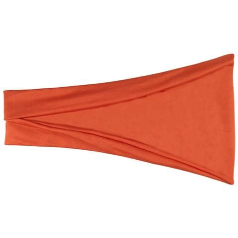 Set Di 3 Fasce Elastiche Sportive Tinta Unita - Fasce Yoga Larghe Assorbenti Per Donna Orange+grey+green - Foto 2