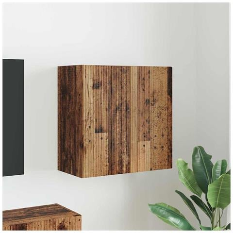 Mobile TV da parete Legno vecchio 59,5 x 31 x 60 cm - Foto 2