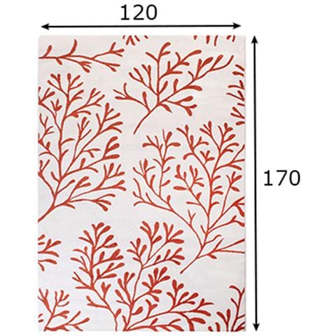 Tappeto Sarah 120x170 cm, bianco /rosso - Foto 1