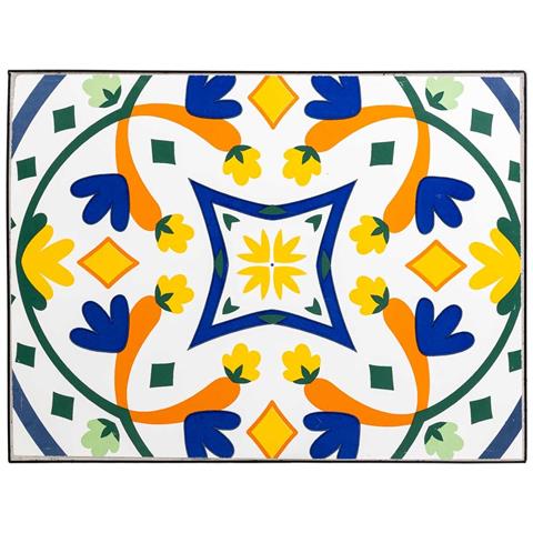 Set Di 2 Supporti In Mosaico Nero E Metallo - Foto 7