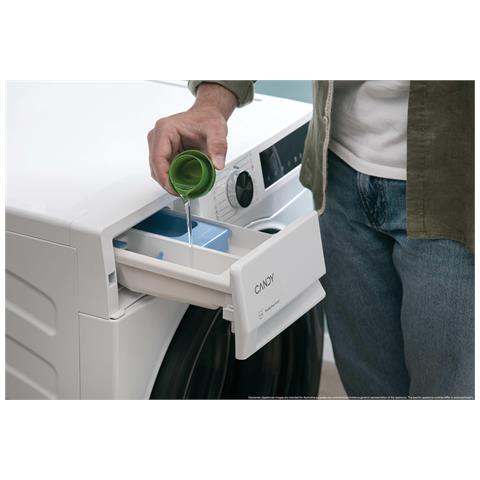 ProWash 500, Lavasciuga 13+8 KG, 20% più efficente della classe A, 1400 giri, Bianco, Inverter, Vapore, Wi-Fi, BWR 4138BL8-S - Foto 13