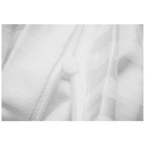 Biancheria da letto per hotel Medical 160x200+70x80 - Bianca - Alta qualità - Sicura per la salute - Foto 9