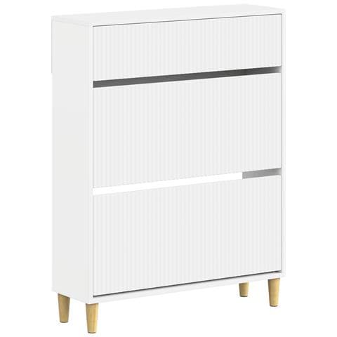 Mobile per scarpe ARNHEM 78 x 24 x 103 cm Legno ingegnerizzato - Foto 1